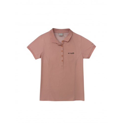 Columbia Sportswear Γυναικείο Αθλητικό Polo Ροζ